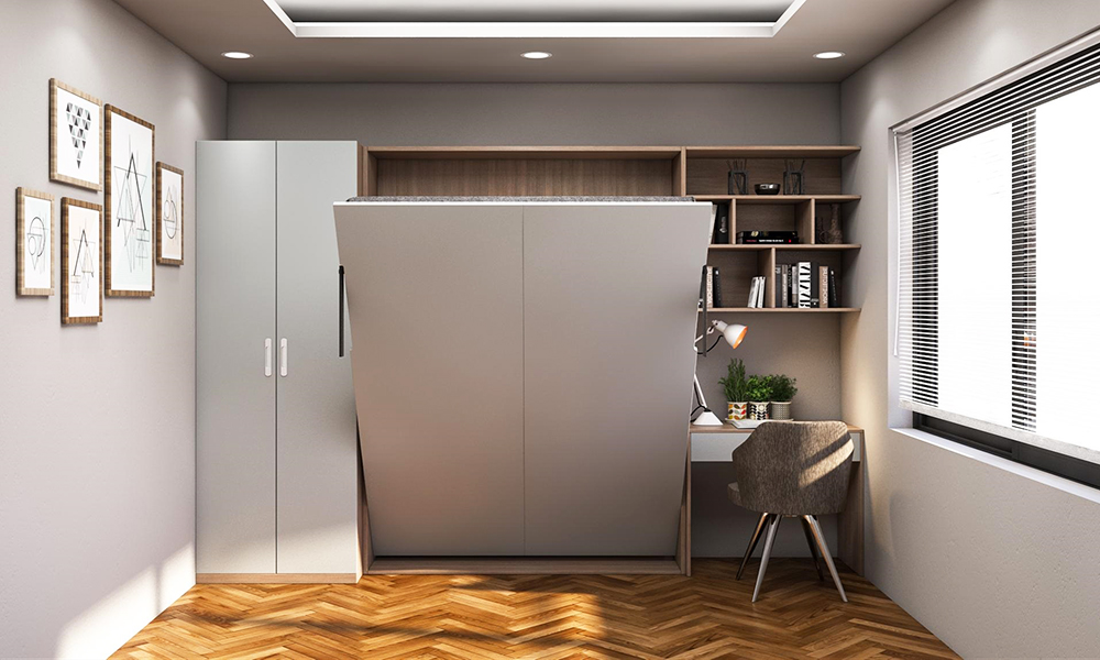 Giường ngủ thông minh giúp tiết kiệm diện tích