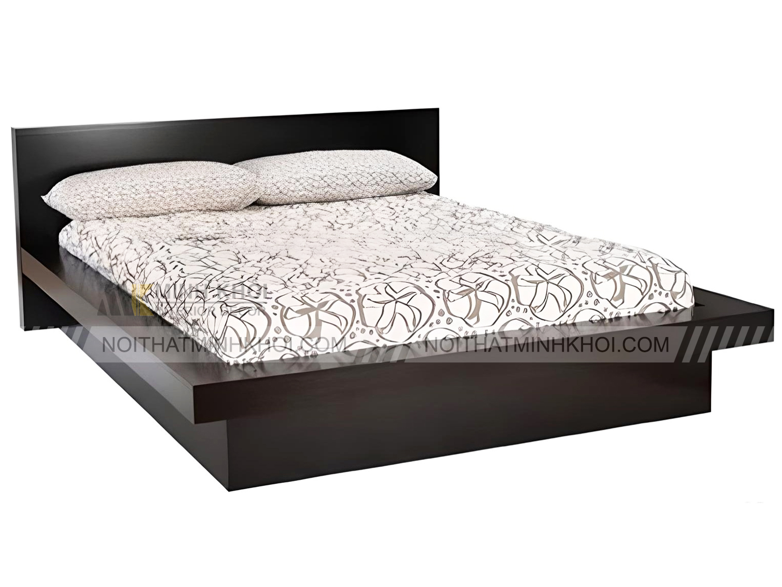 Giường Nhật Đẹp Gỗ Xoan Đào Hiện Đại - GN381