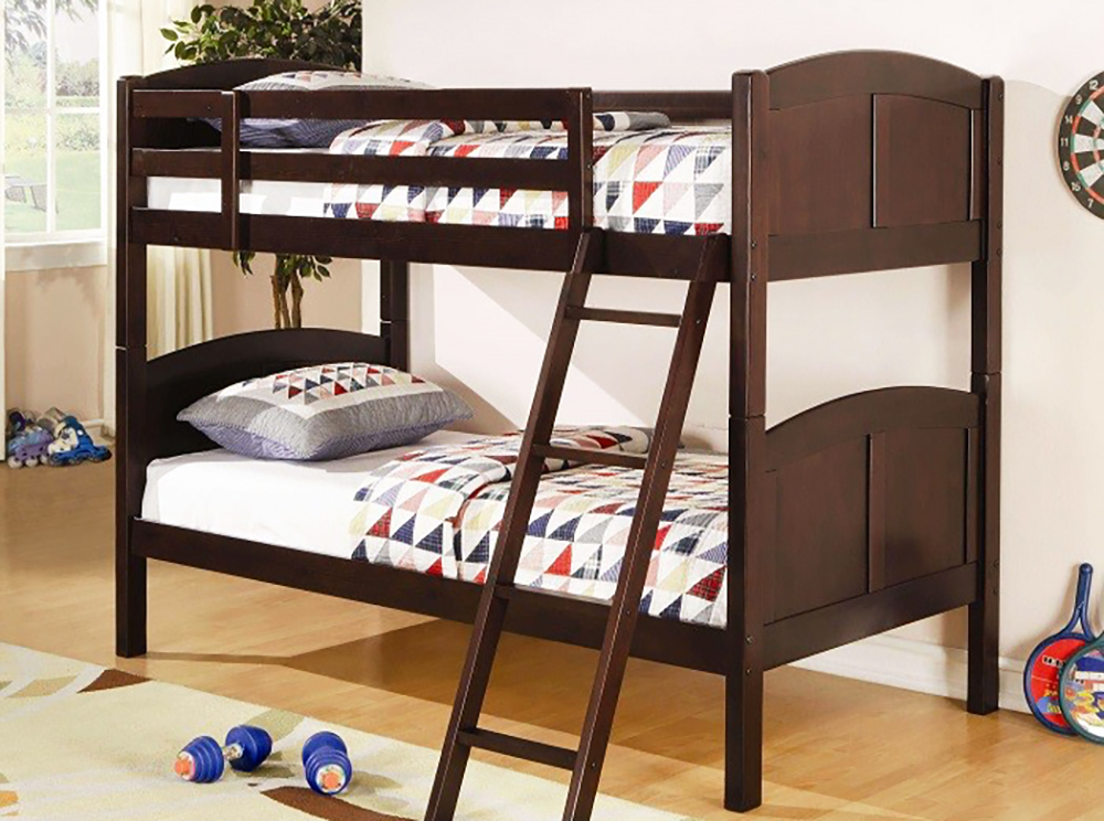 Giường tầng gỗ công nghiệp phong cách hiện đại