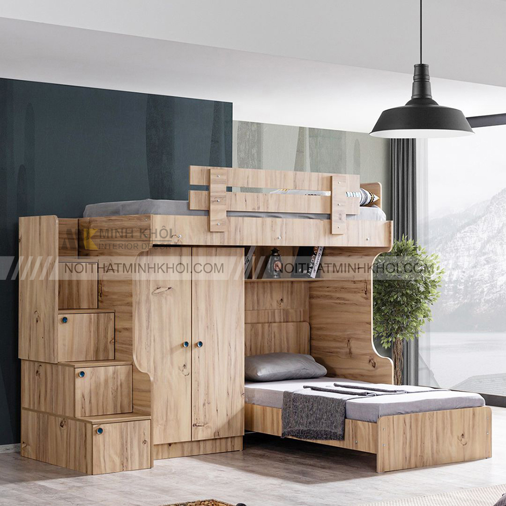 Giường tầng thông minh đa chức năng cho người lớn