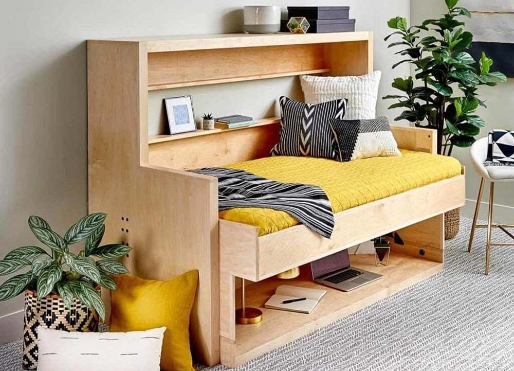 Giường thông minh kết hợp bàn học