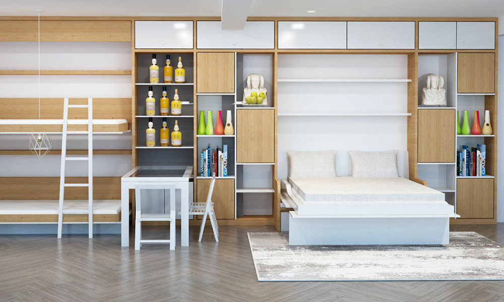 Giường ngủ thông minh mang đến một không gian sống hiện đại