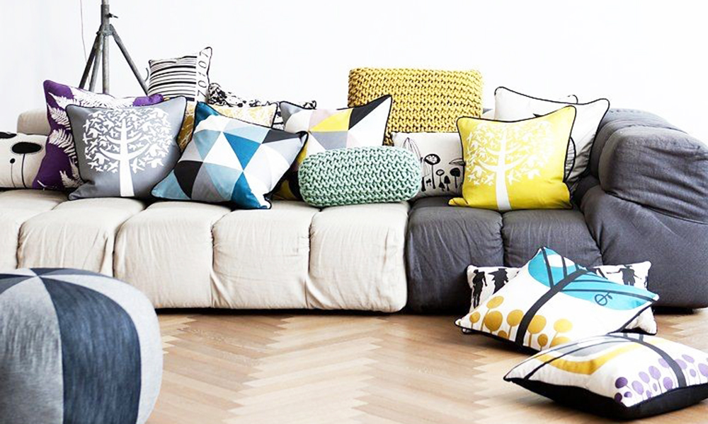 Gối tựa lưng sofa gỗ đẹp