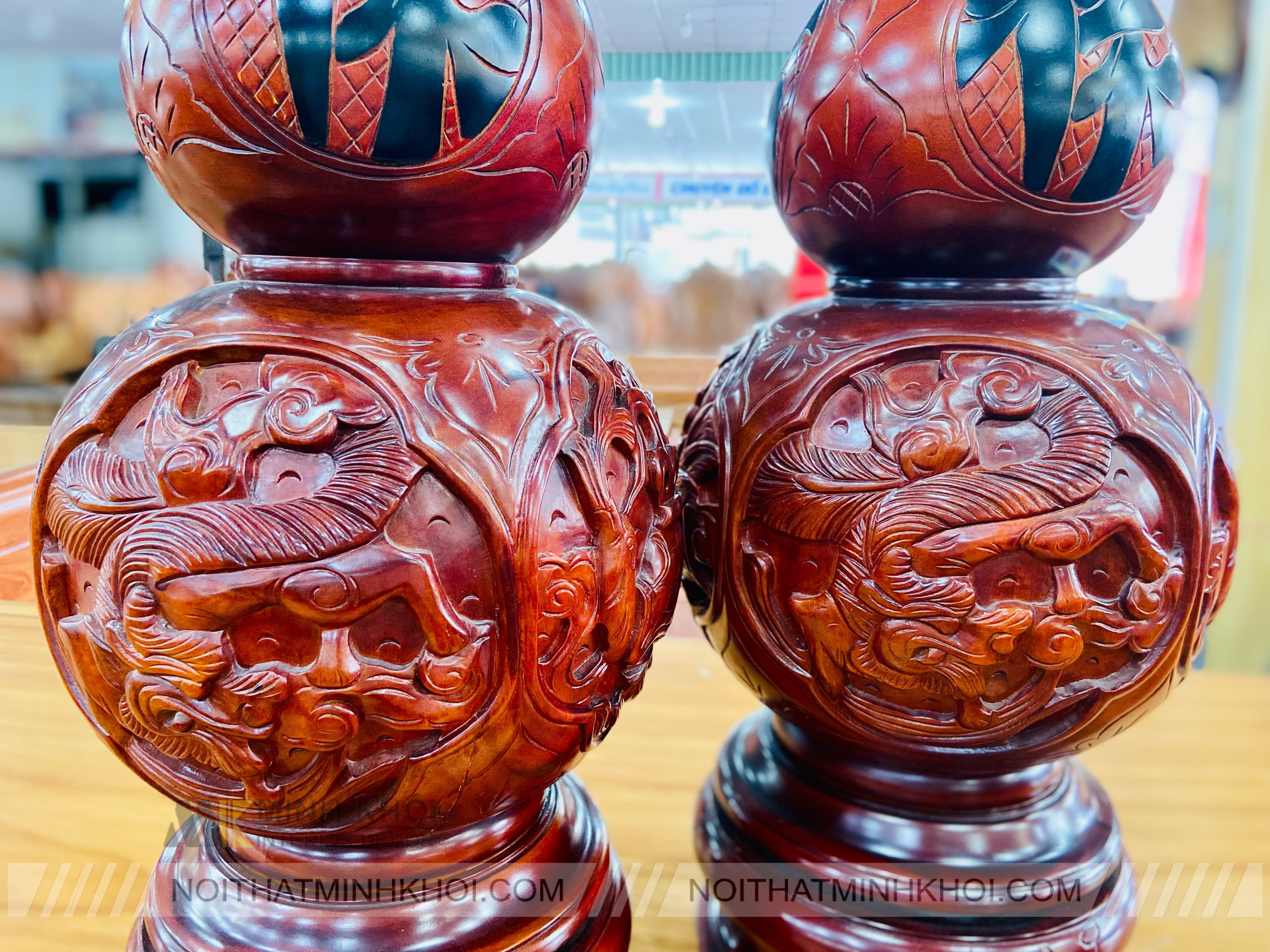 Hồ Lô Gỗ Hương - DMN300