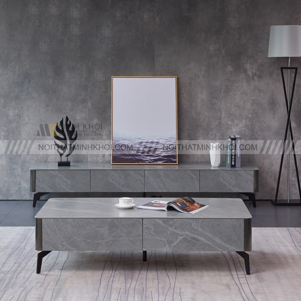 Kệ tivi bằng đá nhân tạo
