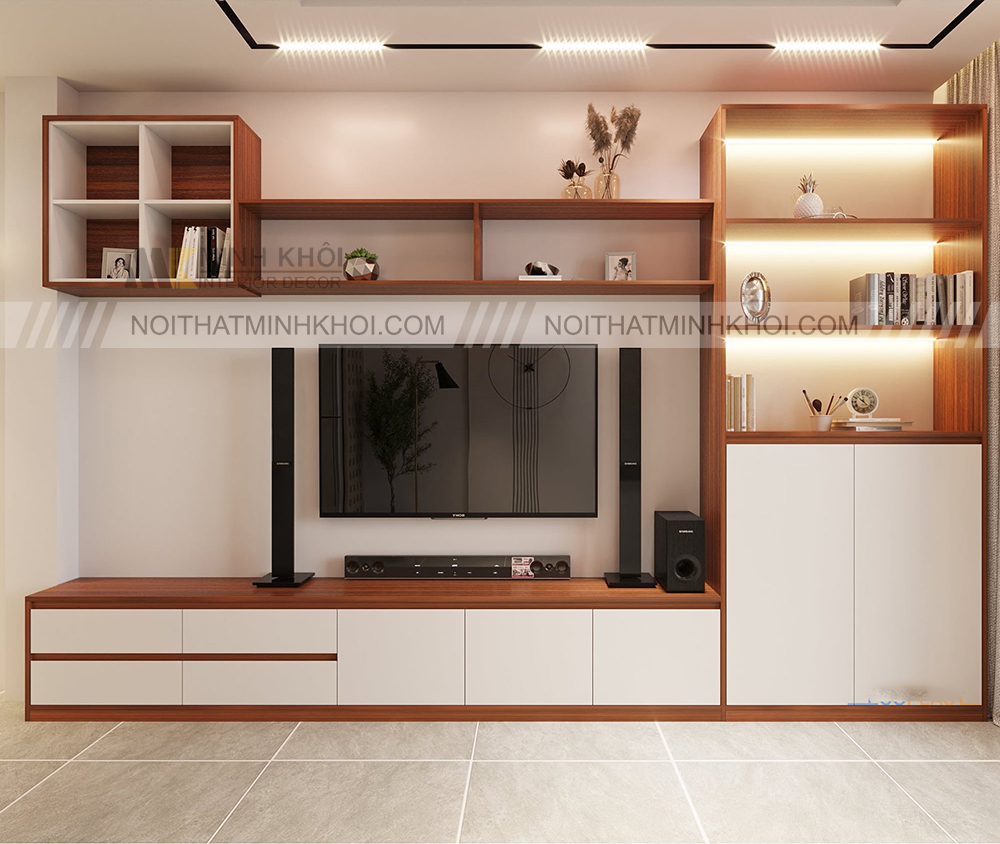 Kệ tivi nhựa dạng trưng bày