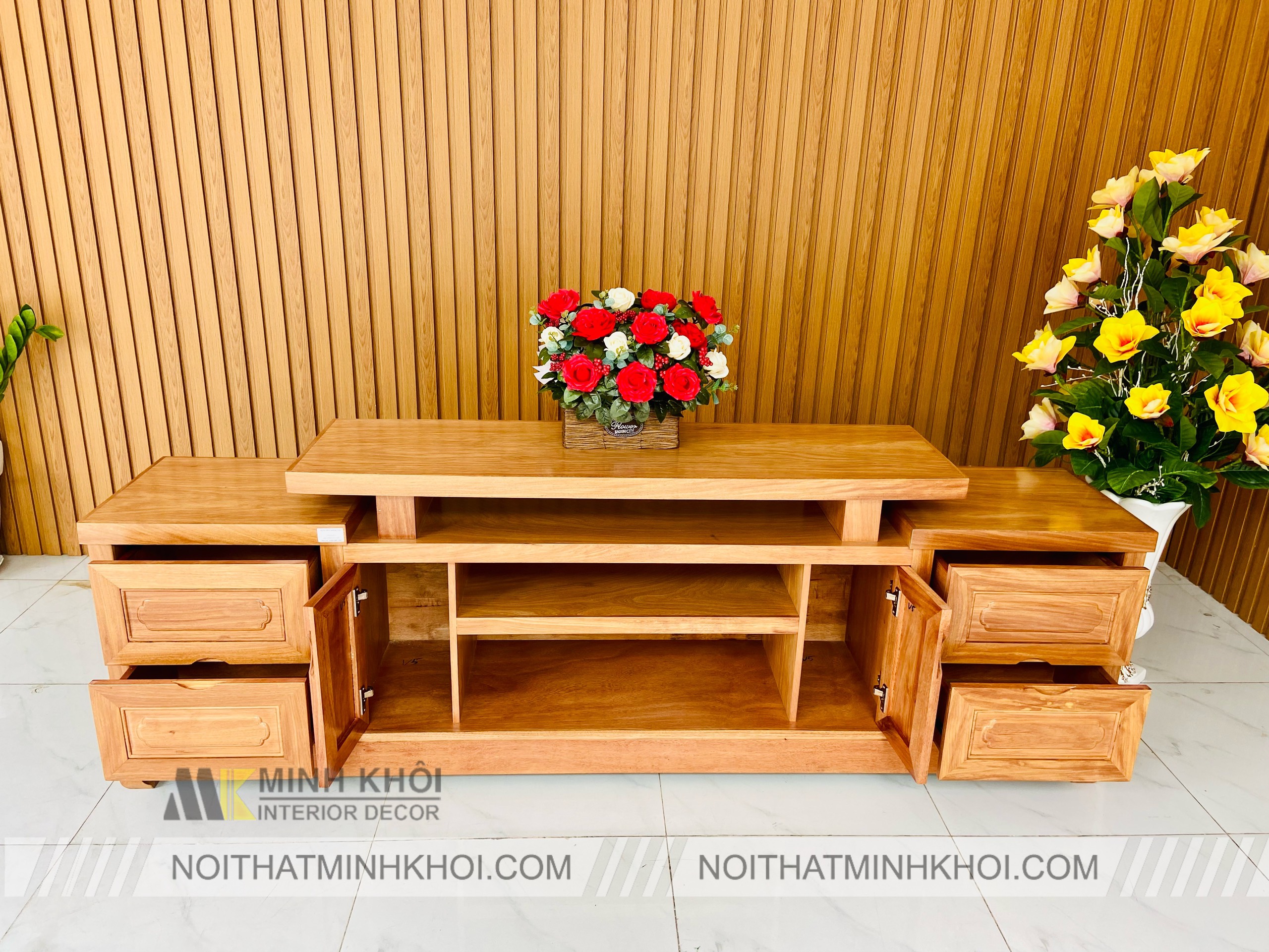 Kệ Tivi Đinh Hương 2m2 - KTV201