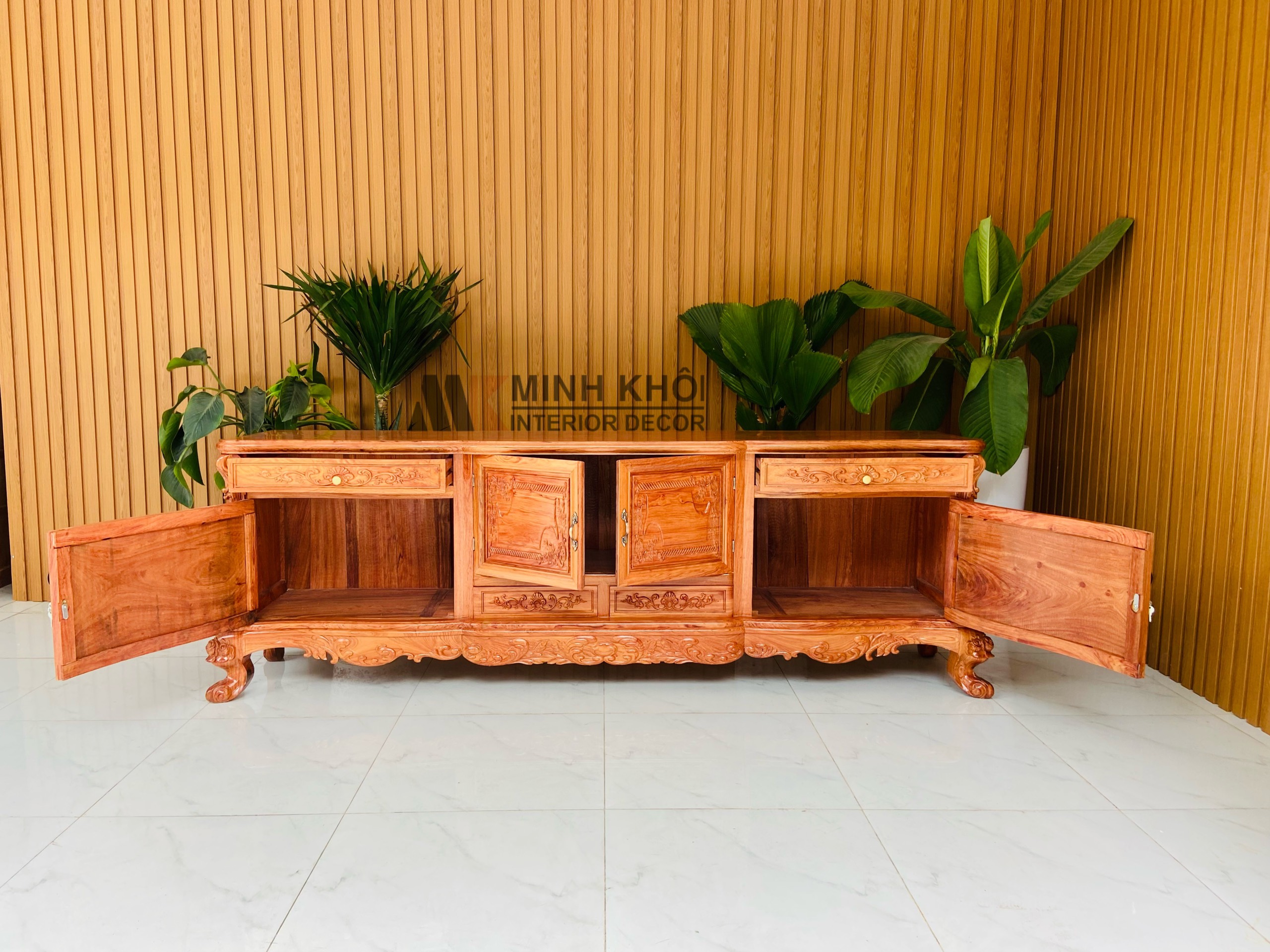 Kệ tivi Hương đá mặt cong - KTV926