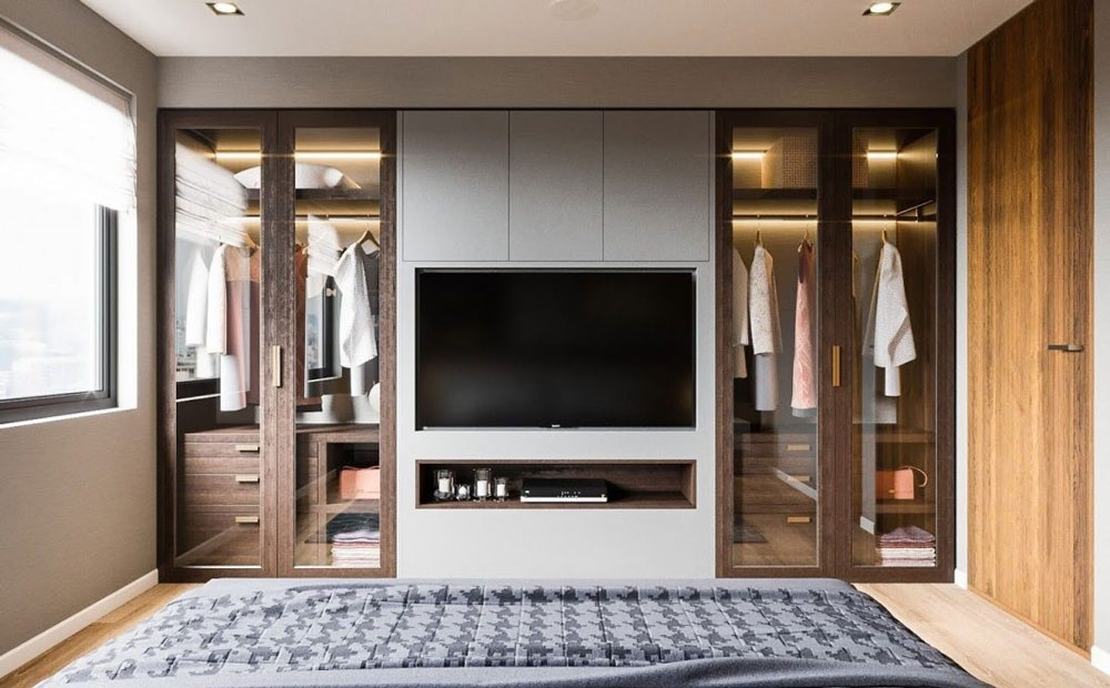 10+ Mẫu Kệ Tivi Kiêm Tủ Giày Đẹp Tiết Kiệm Không Gian