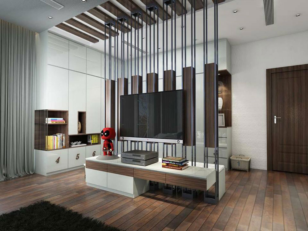 10+ Mẫu Kệ Tivi Kiêm Tủ Giày Đẹp Tiết Kiệm Không Gian