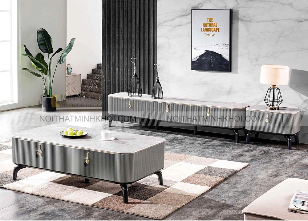 Chất liệu làm kệ tivi thông minh phổ biến hiện nay