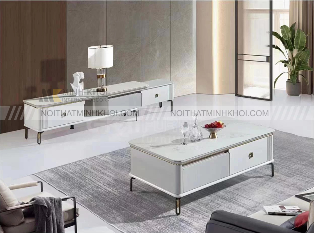 kệ tivi mặt đá