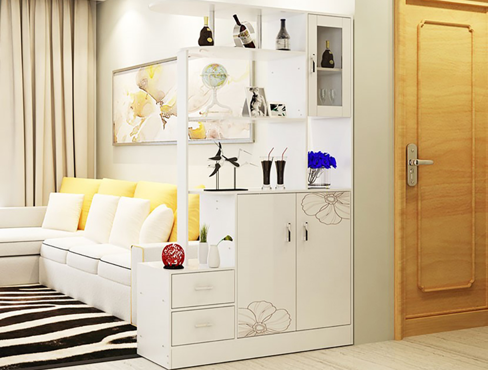 Kệ trang trí kết hợp kệ giày