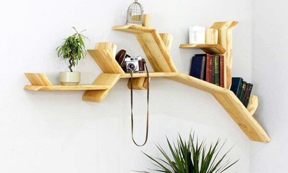 Kệ Trang Trí Phòng Khách Đẹp Hiện Đại