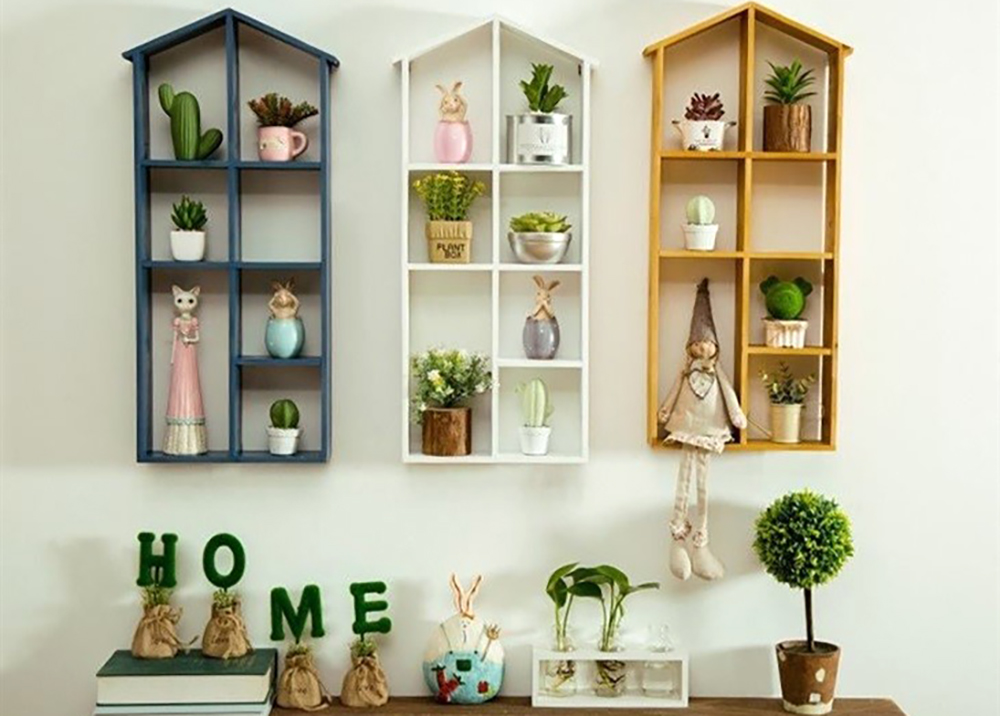 Mẫu Kệ Trang Trí Phòng Khách Đẹp Hiện Đại?