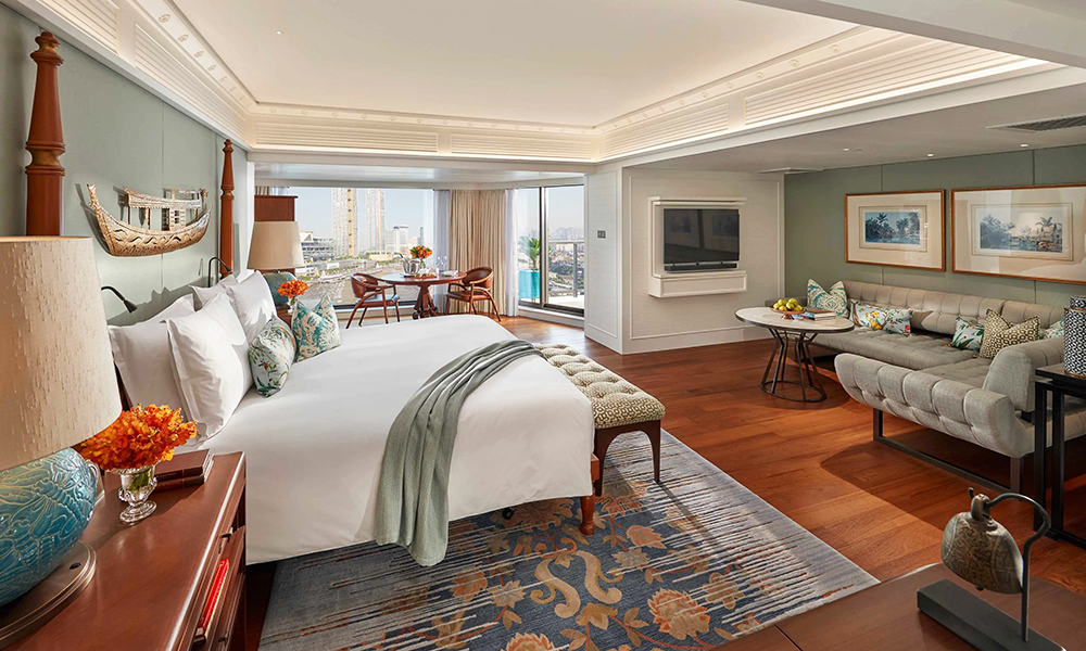 Không gian phòng ngủ á đông