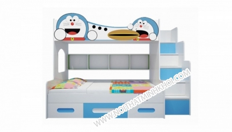 giường tầng trẻ em hình doremon