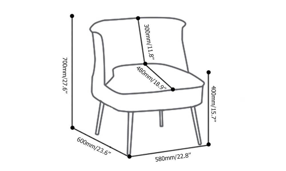 Kích thước ghế sofa nhỏ