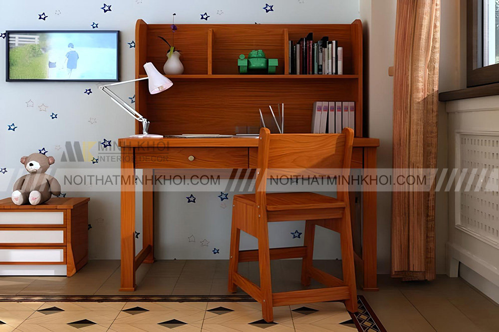 Kích thước tiêu chuẩn của bàn học gỗ