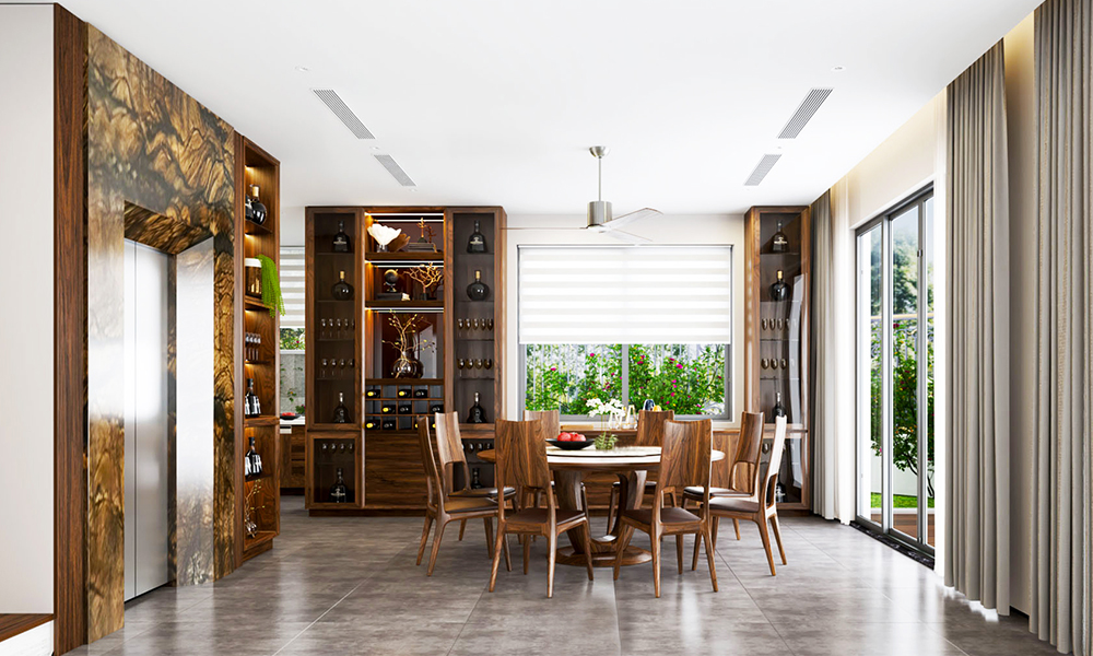 Lựa chọn bàn ghế ăn phù hợp với phòng bếp