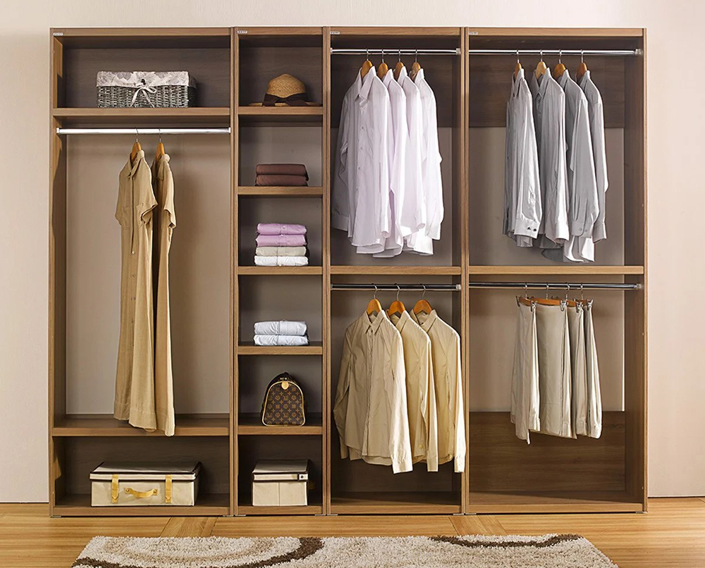 Lựa chọn màu sắc tủ quần áo phù hợp với nội thất