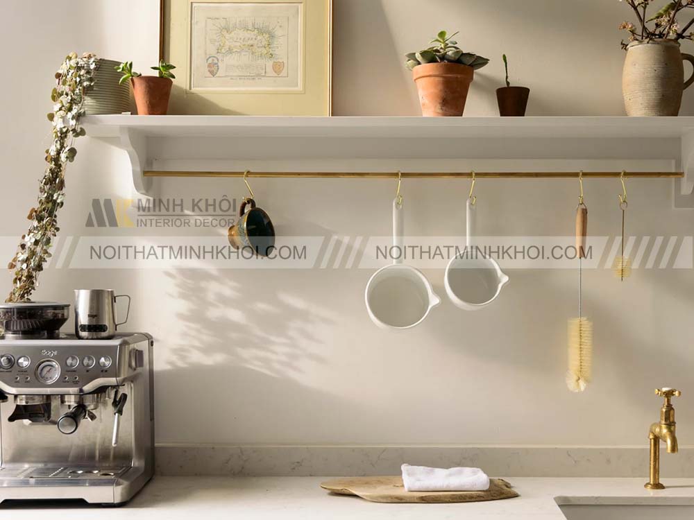 Lưu ý khi lắp đặt kệ treo tường