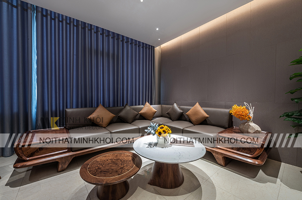 Lưu ý khi lựa chọn sofa gỗ chữ L