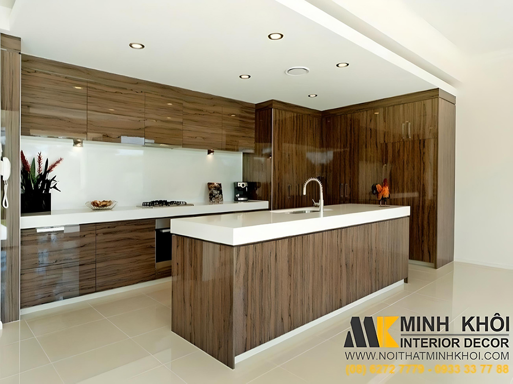 Lưu ý khi lựa chọn và thiết kế tủ bếp tủ bếp MDF