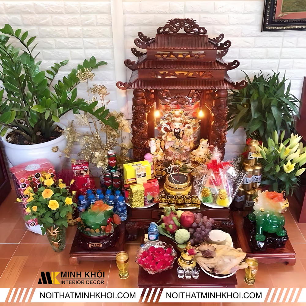 Lưu ý khi thỉnh bàn thờ thần tài tránh mất lộc