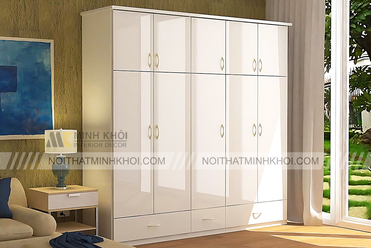 Lưu ý lắp đặt và sử dụng tủ áo gỗ công nghiệp?