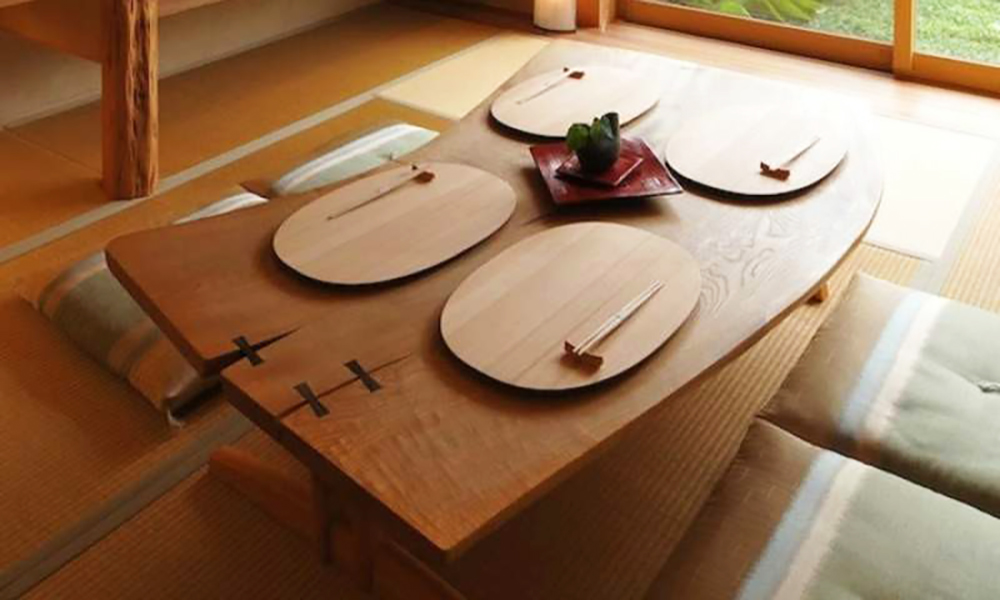 Mẫu bàn ăn kiểu Nhật độc đáo