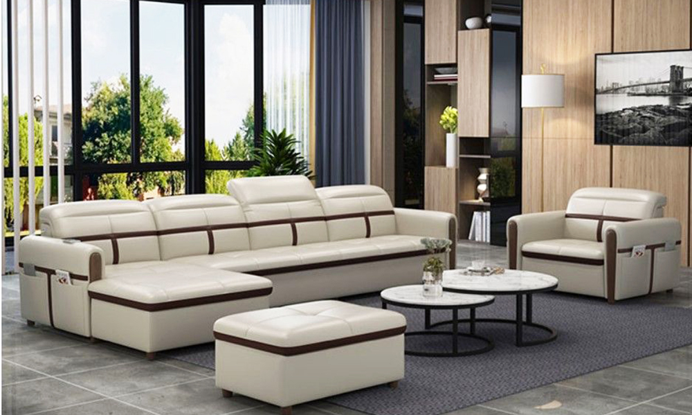 Mẫu ghế sofa màu trắng đẹp
