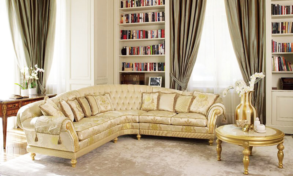 Mẫu sofa gỗ bọc da công nghiệp bền đẹp