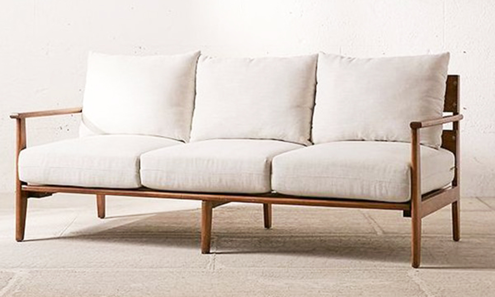Mẫu sofa gỗ thiết kế tối giản