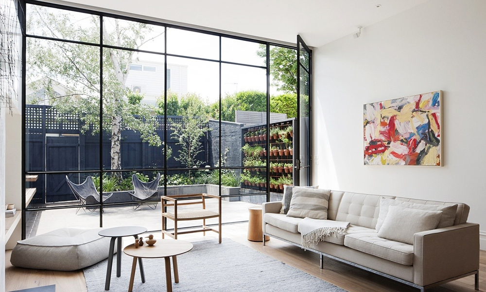 Mẫu thiết kế phòng khách đẹp tối giản