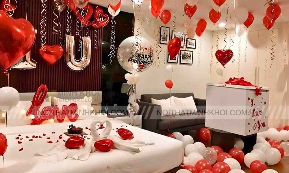 Mẫu trang trí phòng cưới đẹp phong cách Châu Âu
