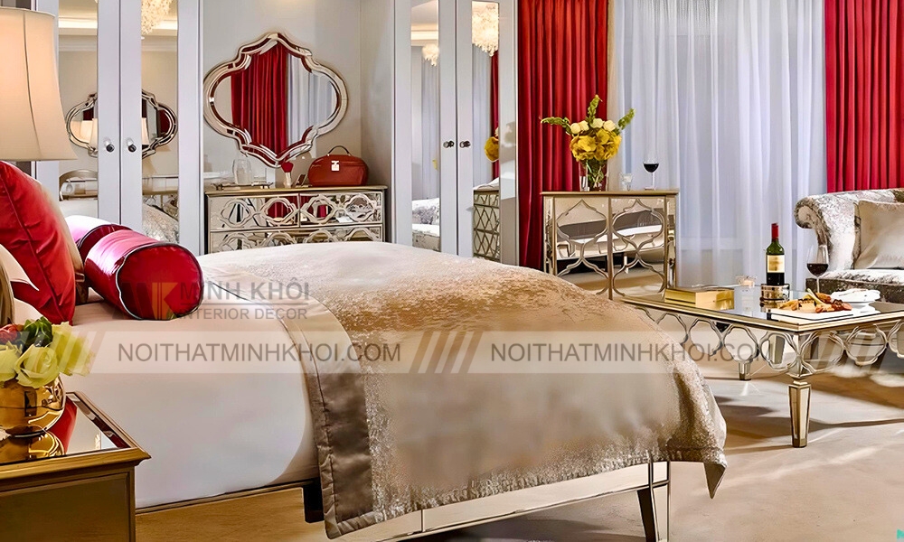 Mẫu trang trí phòng cưới đẹp phong cách Châu Âu