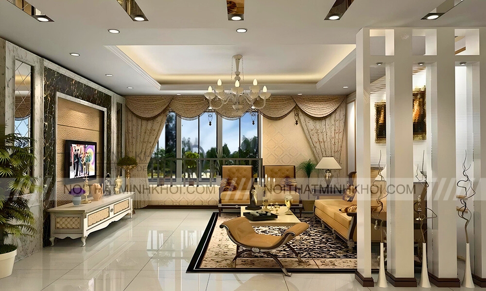 Mẫu trang trí phòng cưới đẹp phong cách Châu Âu