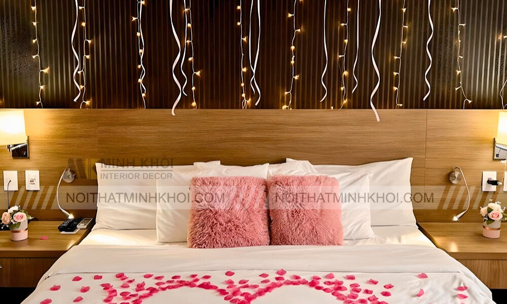 Mẫu trang trí phòng cưới đẹp phong cách Châu Âu
