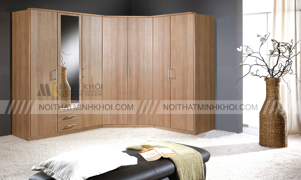 Ưu điểm vượt trội của tủ quần áo chữ L