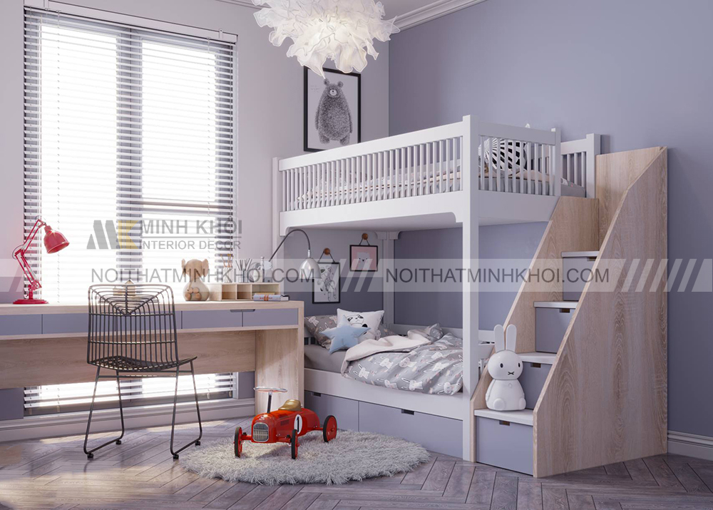 Một số lưu ý khi chọn mua giường tầng gỗ công nghiệp