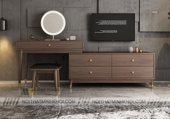 Bàn Trang Điểm Gỗ MDF