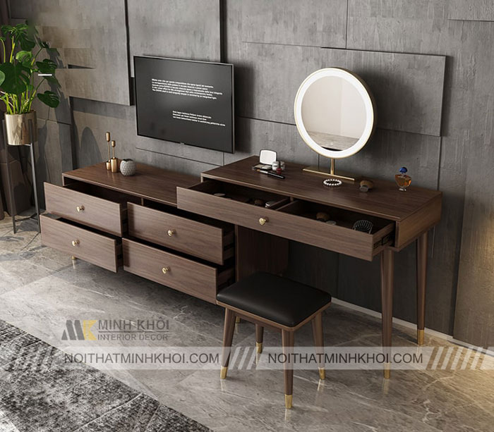 Bàn Trang Điểm Gỗ MDF