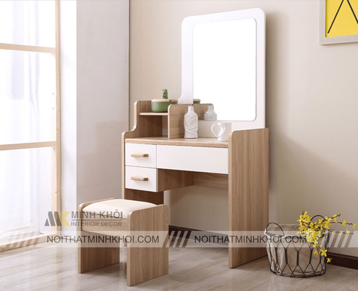 Bàn Trang Điểm Gỗ MDF