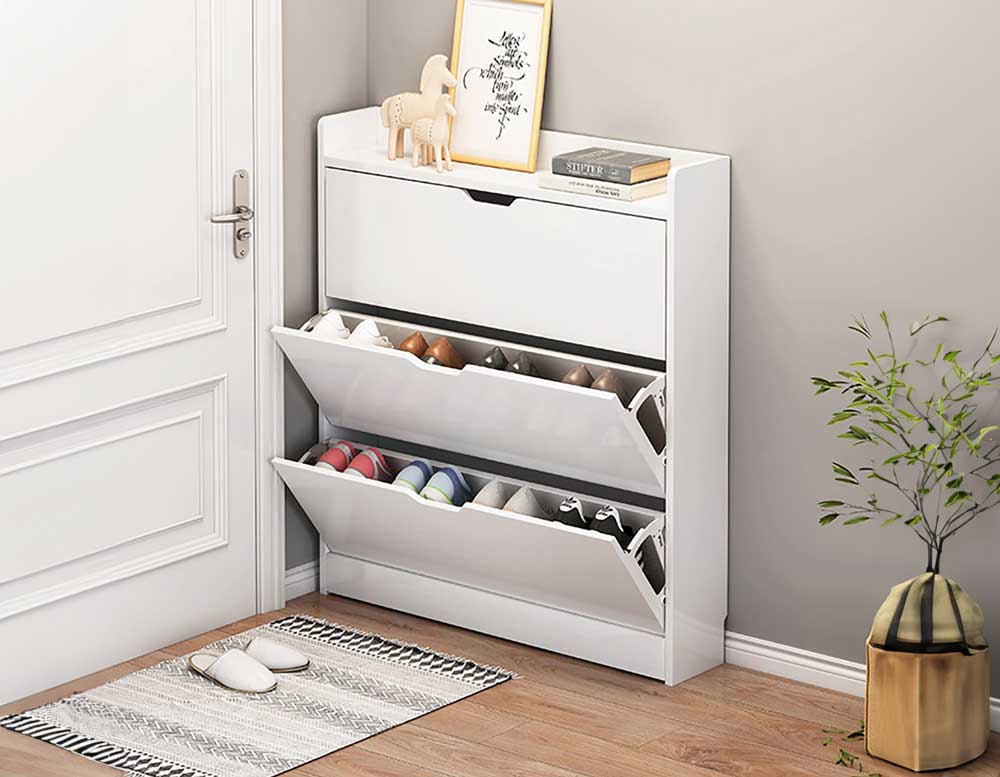 Mẫu Tủ Giày Cánh Lật Đẹp Kiểu Dáng Hiện Đại Mới Nhất 2023