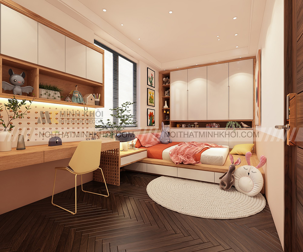 Những yếu tố quan trọng cần lưu ý khi thiết kế phòng ngủ trẻ em