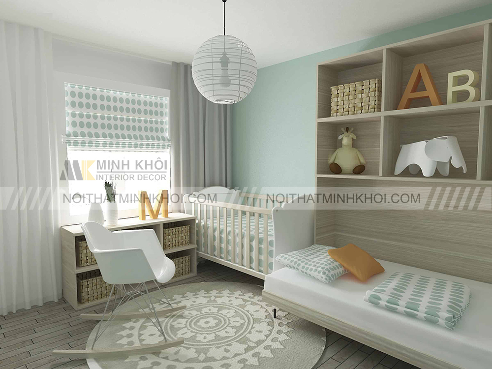 Những yếu tố quan trọng cần lưu ý khi thiết kế phòng ngủ trẻ em
