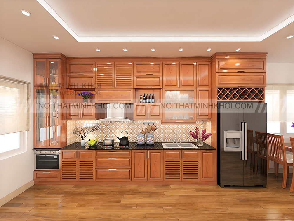 Nhược điểm của tủ bếp kịch trần