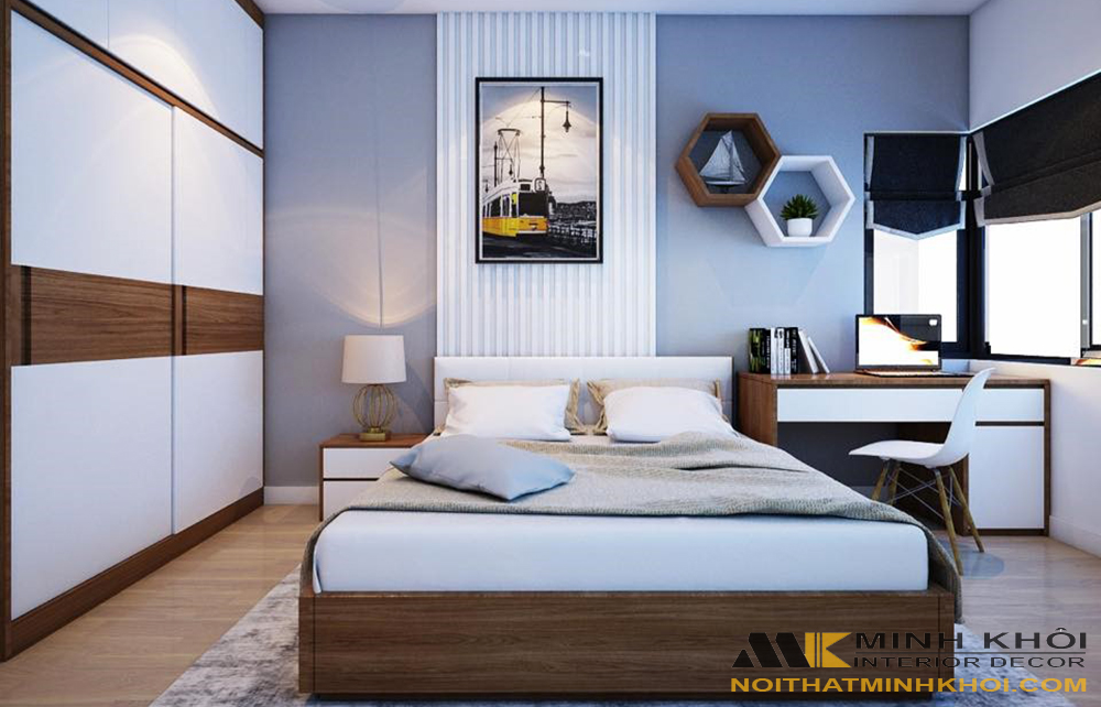 Nội Thất Phòng Ngủ Gỗ Công Nghiệp Đẹp Sang trọng