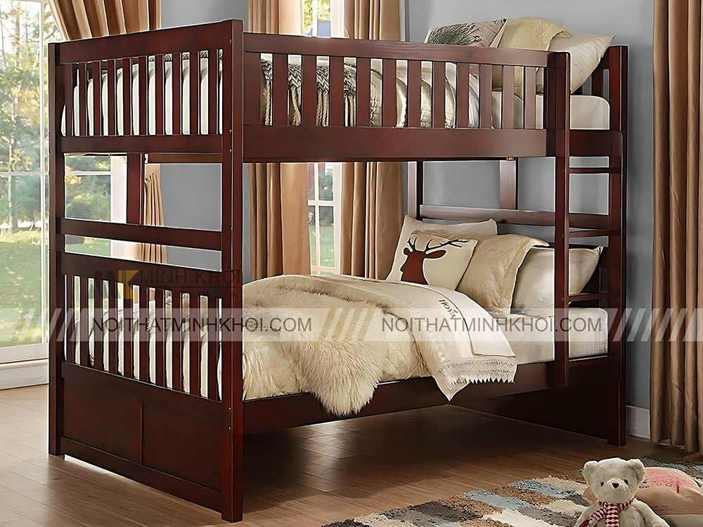 Phân loại giường tầng gỗ tự nhiên
